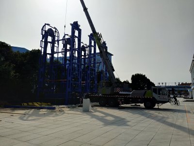 程力集團(tuán)總部新添全自動停車位